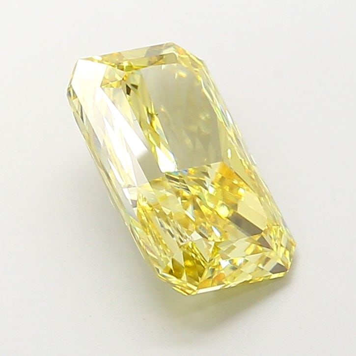 Loose Diamond - RADIANT 3.55ct Fancy Intense Yellow VS2: Loose Diamond - RADIANT 3.55ct Fancy Intense Yellow VS2 Source: This is a real non-mined Diamond that has been grown in a lab Shape: RADIANT Carats: 3.55 Color: Fancy Intense Yellow Certification: IGI