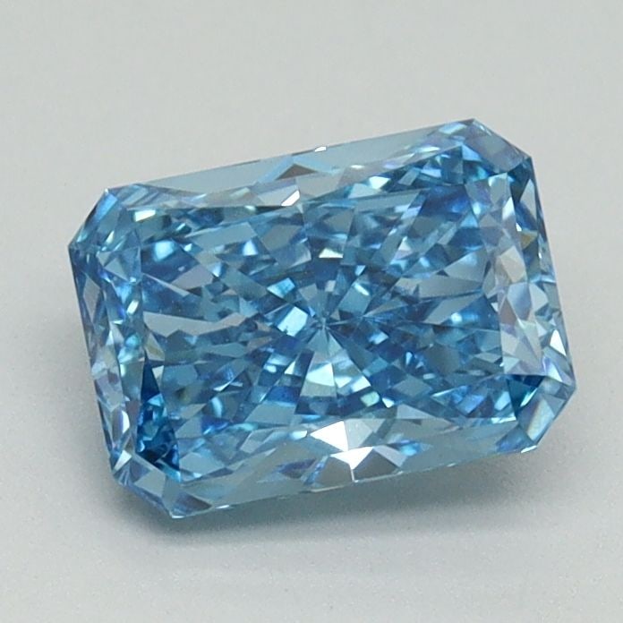 Loose Diamond - RADIANT 1.16ct Fancy Vivid Blue VS2: Loose Diamond - RADIANT 1.16ct Fancy Vivid Blue VS2 Source: This is a real non-mined Diamond that has been grown in a lab Shape: RADIANT Carats: 1.16 Color: Fancy Vivid Blue Certification: IGI Video: