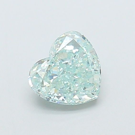 Loose Diamond - HEART 0.71ct Fancy Intense Green VVS2: Loose Diamond - HEART 0.71ct Fancy Intense Green VVS2 Source: This is a real non-mined Diamond that has been grown in a lab Shape: HEART Carats: 0.71 Color: Fancy Intense Green Certification: IGI Vide