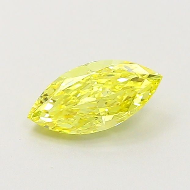 Loose Diamond - MARQUISE 0.55ct Fancy Intense Yellow VVS2: Loose Diamond - MARQUISE 0.55ct Fancy Intense Yellow VVS2 Source: This is a real non-mined Diamond that has been grown in a lab Shape: MARQUISE Carats: 0.55 Color: Fancy Intense Yellow Certification: