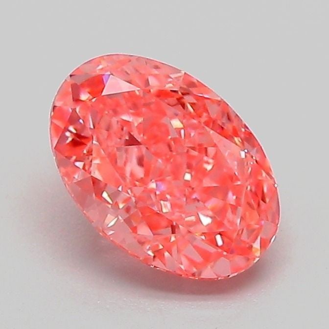 Loose Diamond - OVAL 1.13ct Fancy Vivid Pink VVS2: Loose Diamond - OVAL 1.13ct Fancy Vivid Pink VVS2 Source: This is a real non-mined Diamond that has been grown in a lab Shape: OVAL Carats: 1.13 Color: Fancy Vivid Pink Certification: IGI Video: