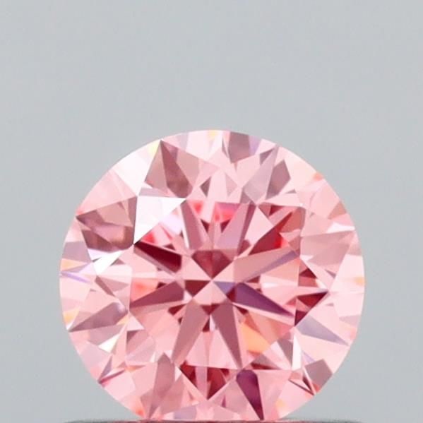 Ideal Loose Diamond - ROUND 0.62ct Fancy Vivid Pink VVS1: Ideal Loose Diamond - ROUND 0.62ct Fancy Vivid Pink VVS1 Source: This is a real non-mined Diamond that has been grown in a lab Shape: ROUND Carats: 0.62 Color: Fancy Vivid Pink Certification: IGI Vide