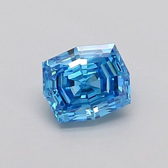 Loose Diamond - OCTAGONAL 0.47ct Fancy Vivid Blue VS1: Loose Diamond - OCTAGONAL 0.47ct Fancy Vivid Blue VS1 Source: This is a real non-mined Diamond that has been grown in a lab Shape: OCTAGONAL Carats: 0.47 Color: Fancy Vivid Blue Certification: IGI Vid
