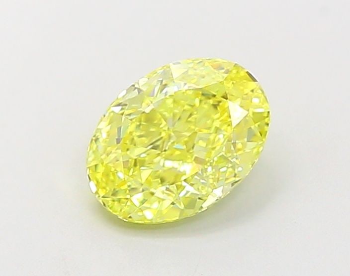 Loose Diamond - OVAL 1.13ct Fancy Vivid Yellow VVS1: Loose Diamond - OVAL 1.13ct Fancy Vivid Yellow VVS1 Source: This is a real non-mined Diamond that has been grown in a lab Shape: OVAL Carats: 1.13 Color: Fancy Vivid Yellow Certification: IGI Video:
