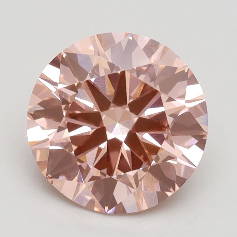 Loose Diamond - ROUND 2.07ct Fancy Intense Pink VS1: Loose Diamond - ROUND 2.07ct Fancy Intense Pink VS1 Source: This is a real non-mined Diamond that has been grown in a lab Shape: ROUND Carats: 2.07 Color: Fancy Intense Pink Certification: IGI Video: