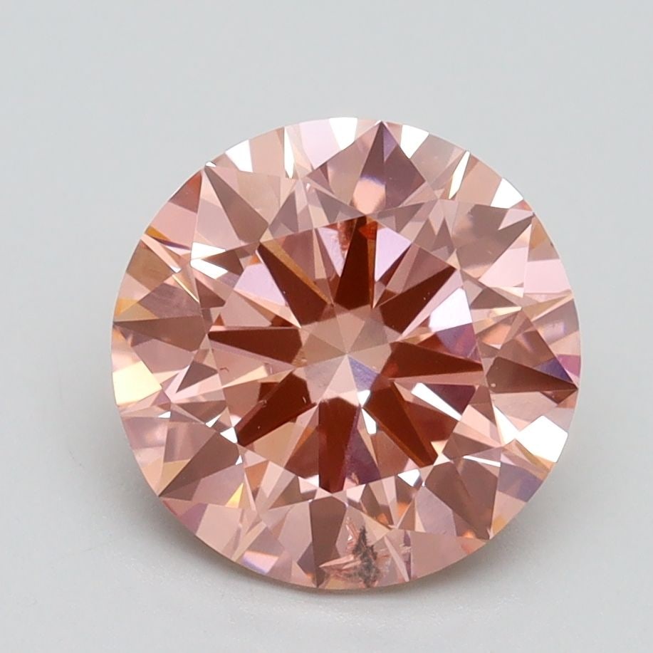Loose Diamond - ROUND 2.51ct Fancy Intense Pink SI2: Loose Diamond - ROUND 2.51ct Fancy Intense Pink SI2 Source: This is a real non-mined Diamond that has been grown in a lab Shape: ROUND Carats: 2.51 Color: Fancy Intense Pink Certification: IGI Video: