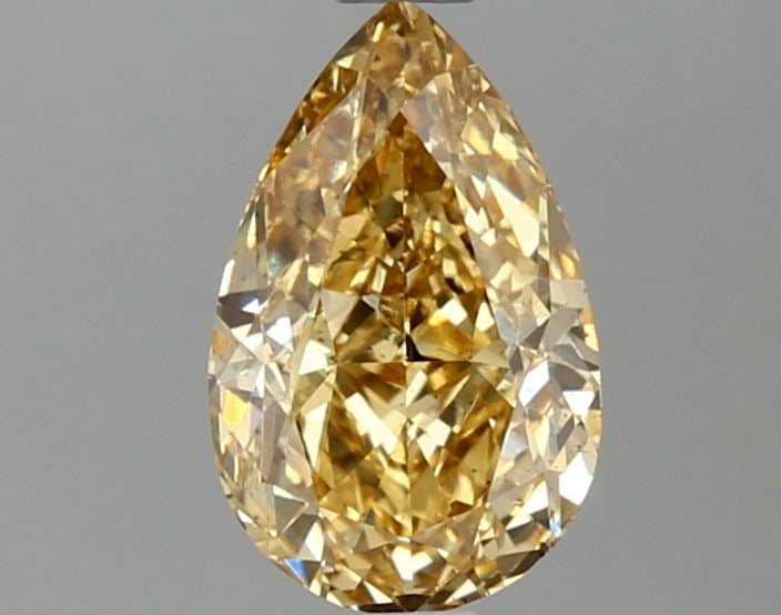 Loose Diamond - PEAR 1.5ct Fancy Vivid Yellow SI1: Loose Diamond - PEAR 1.5ct Fancy Vivid Yellow SI1 Source: This is a real non-mined Diamond that has been grown in a lab Shape: PEAR Carats: 1.5 Color: Fancy Vivid Yellow Certification: IGI Video: