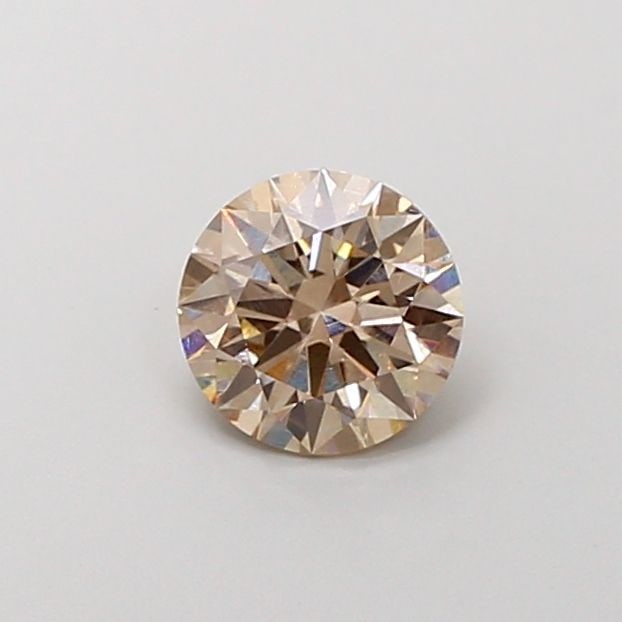 Loose Diamond - ROUND 1.08ct Fancy Light Brown VVS2: Loose Diamond - ROUND 1.08ct Fancy Light Brown VVS2 Source: This is a real non-mined Diamond that has been grown in a lab Shape: ROUND Carats: 1.08 Color: Fancy Light Brown Certification: IGI Video: