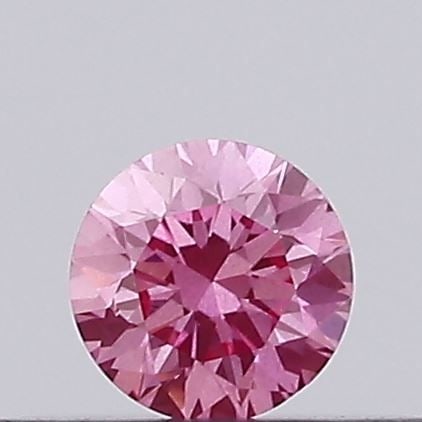 Loose Diamond - ROUND 0.13ct Fancy Vivid Pink SI2: Loose Diamond - ROUND 0.13ct Fancy Vivid Pink SI2 Source: This is a real non-mined Diamond that has been grown in a lab Shape: ROUND Carats: 0.13 Color: Fancy Vivid Pink Certification: IGI Video: