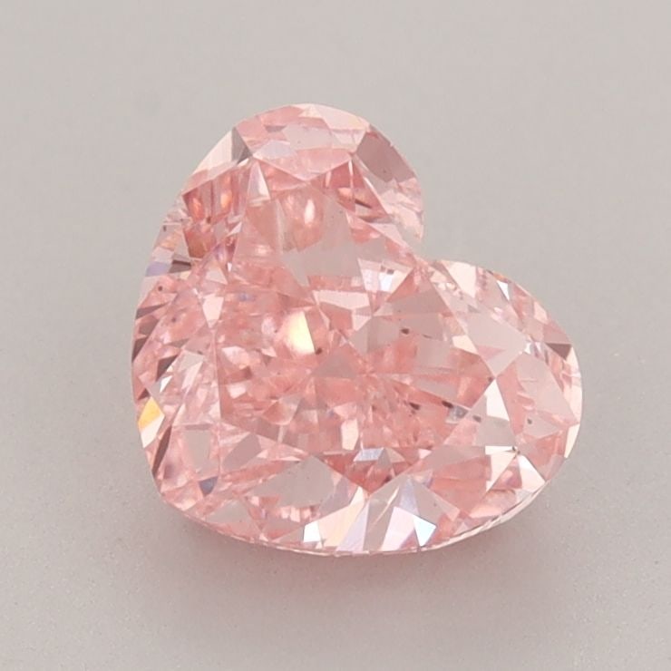 Loose Diamond - HEART 1.72ct Fancy Vivid Pink VS1: Loose Diamond - HEART 1.72ct Fancy Vivid Pink VS1 Source: This is a real non-mined Diamond that has been grown in a lab Shape: HEART Carats: 1.72 Color: Fancy Vivid Pink Certification: IGI Video: