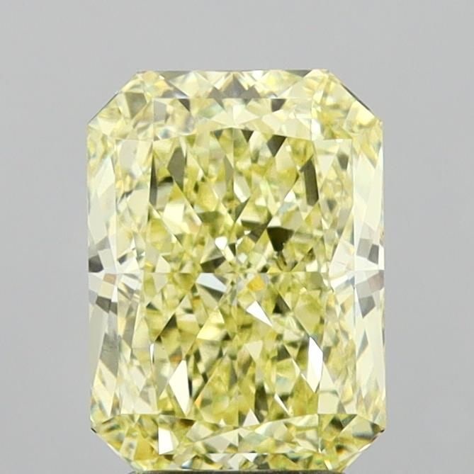 Loose Diamond - RADIANT 3.08ct Fancy Yellow VVS2: Loose Diamond - RADIANT 3.08ct Fancy Yellow VVS2 Source: This is a real non-mined Diamond that has been grown in a lab Shape: RADIANT Carats: 3.08 Color: Fancy Yellow Certification: IGI Video: