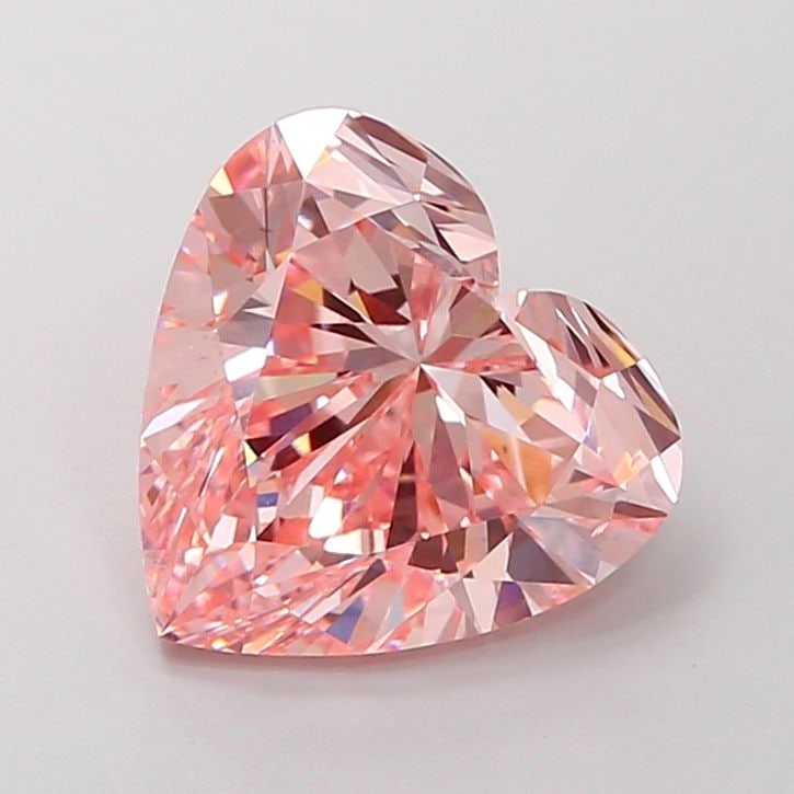 Loose Diamond - HEART 3.5ct Fancy Intense Pink VS2: Loose Diamond - HEART 3.5ct Fancy Intense Pink VS2 Source: This is a real non-mined Diamond that has been grown in a lab Shape: HEART Carats: 3.5 Color: Fancy Intense Pink Certification: IGI Video: