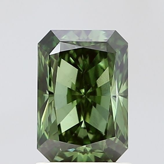 Loose Diamond - RADIANT 1.02ct Green VS1: Loose Diamond - RADIANT 1.02ct Green VS1 Source: This is a real non-mined Diamond that has been grown in a lab Shape: RADIANT Carats: 1.02 Color: Green Certification: NONE Video: