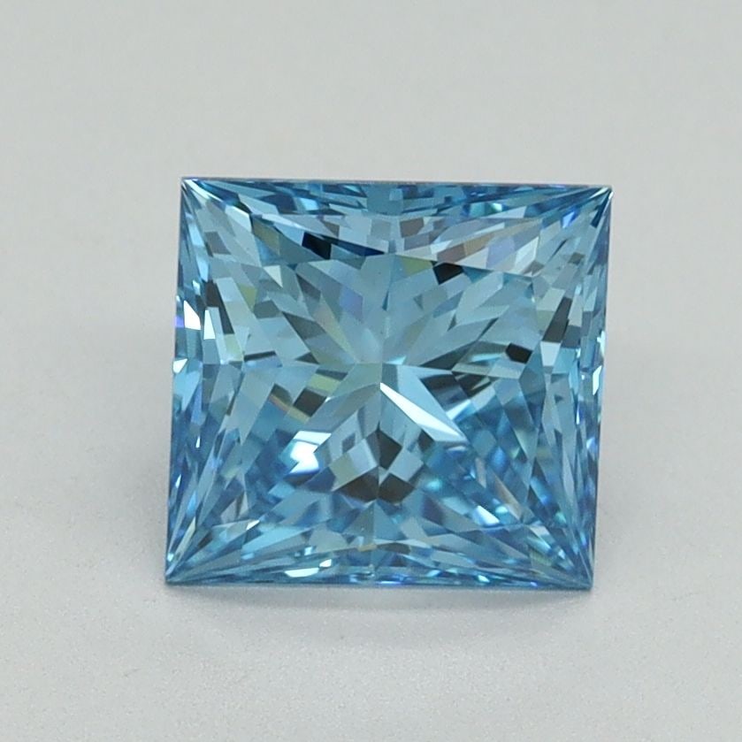 Loose Diamond - PRINCESS 1.53ct Fancy Vivid Blue VVS2: Loose Diamond - PRINCESS 1.53ct Fancy Vivid Blue VVS2 Source: This is a real non-mined Diamond that has been grown in a lab Shape: PRINCESS Carats: 1.53 Color: Fancy Vivid Blue Certification: IGI Vide