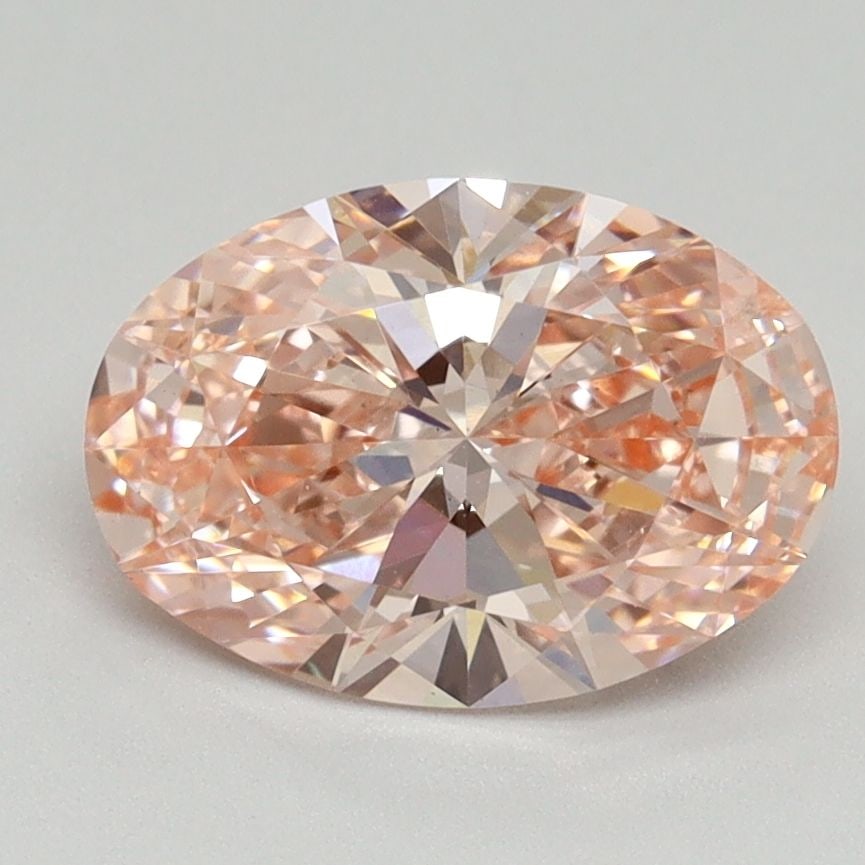 Loose Diamond - OVAL 1.97ct Fancy Vivid Pink VS1: Loose Diamond - OVAL 1.97ct Fancy Vivid Pink VS1 Source: This is a real non-mined Diamond that has been grown in a lab Shape: OVAL Carats: 1.97 Color: Fancy Vivid Pink Certification: IGI Video: