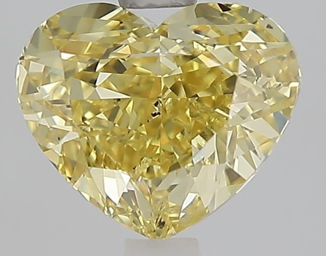 Loose Diamond - HEART 2.08ct Fancy Intense Yellow VS2: Loose Diamond - HEART 2.08ct Fancy Intense Yellow VS2 Source: This is a real non-mined Diamond that has been grown in a lab Shape: HEART Carats: 2.08 Color: Fancy Intense Yellow Certification: IGI Vid