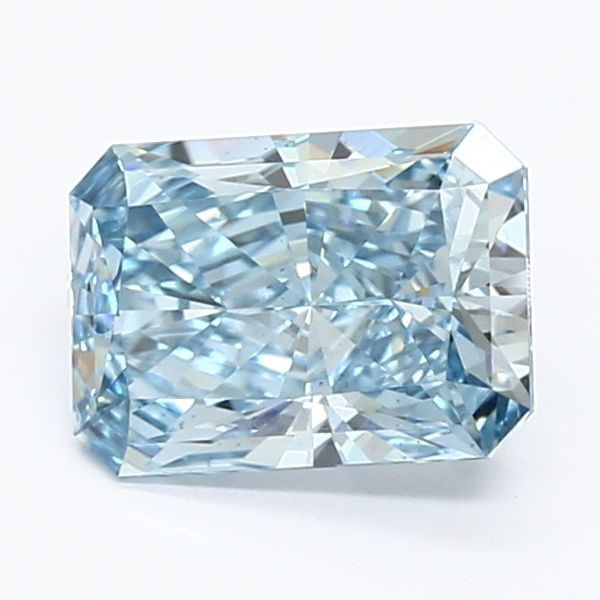 Loose Diamond - RADIANT 1.21ct Fancy Vivid Blue VS2: Loose Diamond - RADIANT 1.21ct Fancy Vivid Blue VS2 Source: This is a real non-mined Diamond that has been grown in a lab Shape: RADIANT Carats: 1.21 Color: Fancy Vivid Blue Certification: IGI Video: