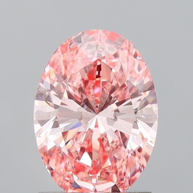 Loose Diamond - OVAL 1.49ct Fancy Intense Pink VVS2: Loose Diamond - OVAL 1.49ct Fancy Intense Pink VVS2 Source: This is a real non-mined Diamond that has been grown in a lab Shape: OVAL Carats: 1.49 Color: Fancy Intense Pink Certification: IGI Video: