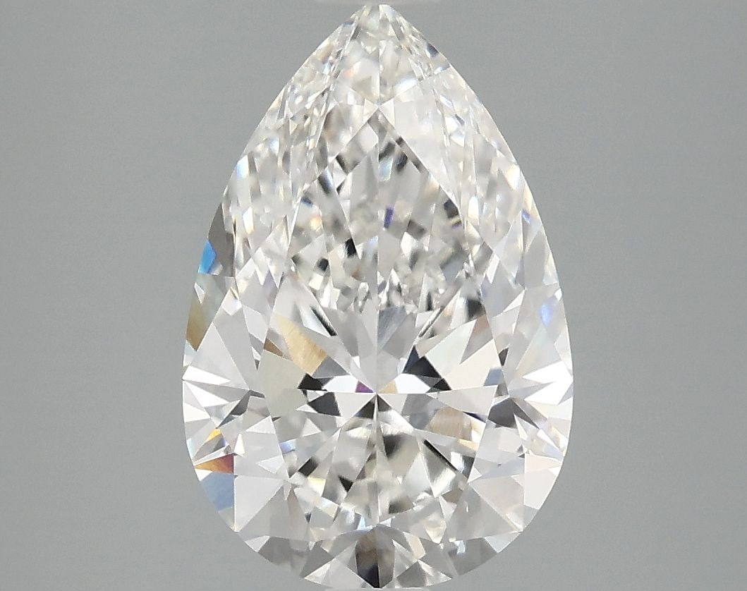 Loose Diamond - PEAR 3.02ct F VVS2: Loose Diamond - PEAR 3.02ct F VVS2 Source: This is a real non-mined Diamond that has been grown in a lab Shape: PEAR Carats: 3.02 Color: F Clarity: VVS2 Certification: IGI Video: