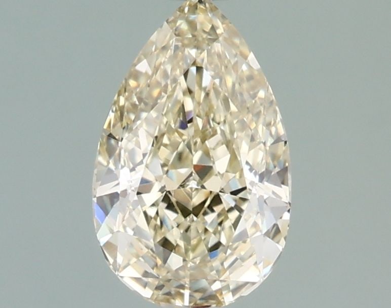 Loose Diamond - PEAR 1.29ct Fancy Light Yellow VVS2: Loose Diamond - PEAR 1.29ct Fancy Light Yellow VVS2 Source: This is a real non-mined Diamond that has been grown in a lab Shape: PEAR Carats: 1.29 Color: Fancy Light Yellow Certification: IGI Video: