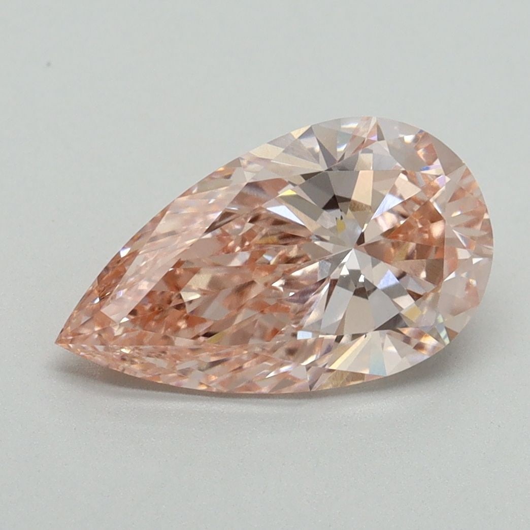 Loose Diamond - PEAR 2.03ct Fancy Intense Pink VVS2: Loose Diamond - PEAR 2.03ct Fancy Intense Pink VVS2 Source: This is a real non-mined Diamond that has been grown in a lab Shape: PEAR Carats: 2.03 Color: Fancy Intense Pink Certification: IGI Video: