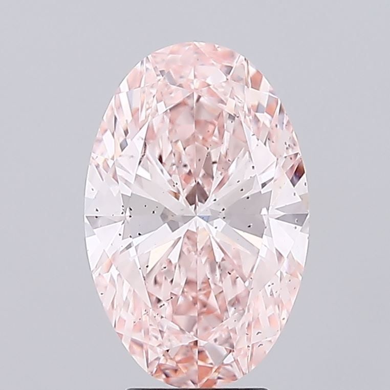 Loose Diamond - OVAL 4.03ct Fancy Intense Pink SI1: Loose Diamond - OVAL 4.03ct Fancy Intense Pink SI1 Source: This is a real non-mined Diamond that has been grown in a lab Shape: OVAL Carats: 4.03 Color: Fancy Intense Pink Certification: IGI Video: