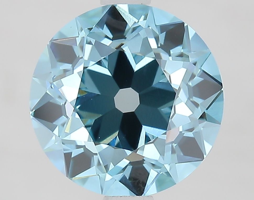 Loose Diamond - EUROPEAN CUT 2.51ct Fancy Vivid Blue VS1: Loose Diamond - EUROPEAN CUT 2.51ct Fancy Vivid Blue VS1 Source: This is a real non-mined Diamond that has been grown in a lab Shape: EUROPEAN CUT Carats: 2.51 Color: Fancy Vivid Blue Certification: I