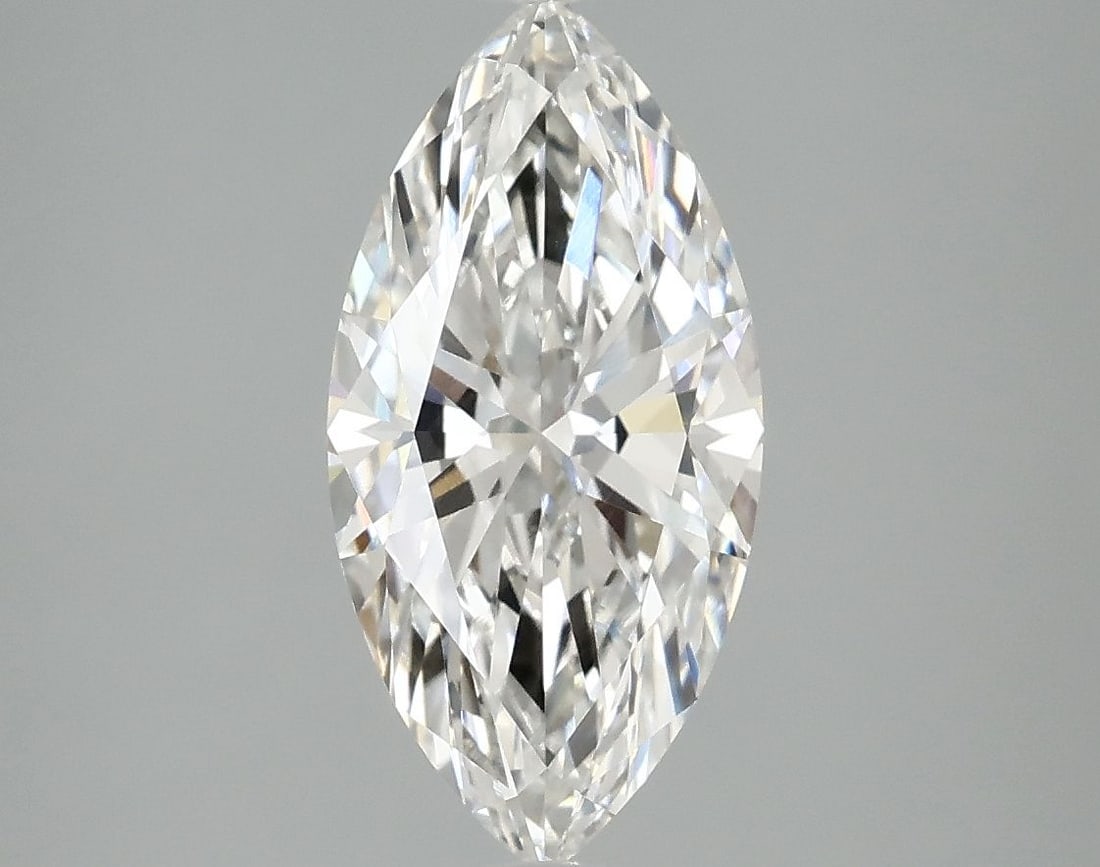 Loose Diamond - MARQUISE 2.08ct F VVS2: Loose Diamond - MARQUISE 2.08ct F VVS2 Source: This is a real non-mined Diamond that has been grown in a lab Shape: MARQUISE Carats: 2.08 Color: F Clarity: VVS2 Certification: IGI Video: