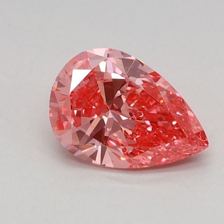 Loose Diamond - PEAR 0.52ct Fancy Vivid Pink VVS2: Loose Diamond - PEAR 0.52ct Fancy Vivid Pink VVS2 Source: This is a real non-mined Diamond that has been grown in a lab Shape: PEAR Carats: 0.52 Color: Fancy Vivid Pink Certification: IGI Video: