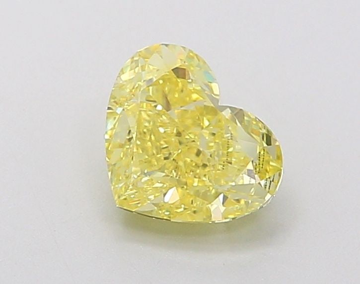 Loose Diamond - HEART 1.21ct Fancy Intense Yellow VVS1: Loose Diamond - HEART 1.21ct Fancy Intense Yellow VVS1 Source: This is a real non-mined Diamond that has been grown in a lab Shape: HEART Carats: 1.21 Color: Fancy Intense Yellow Certification: IGI Vi