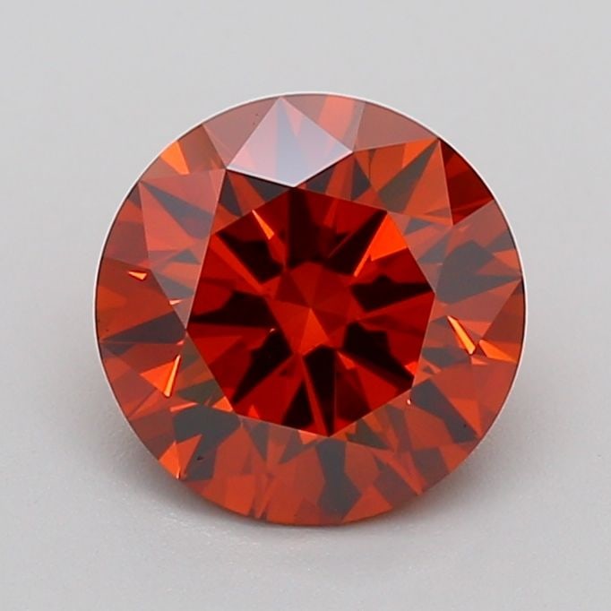Ideal Loose Diamond - ROUND 2.47ct Fancy Vivid Brownish Orange VS2: Ideal Loose Diamond - ROUND 2.47ct Fancy Vivid Brownish Orange VS2 Source: This is a real non-mined Diamond that has been grown in a lab Shape: ROUND Carats: 2.47 Color: Fancy Vivid Brownish Orange Ce