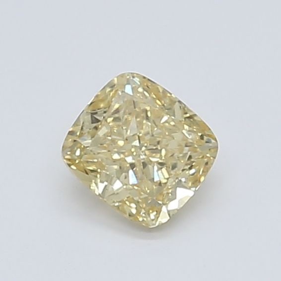 Loose Diamond - CUSHION BRILLIANT 0.57ct Fancy Intense Yellow VS2: Loose Diamond - CUSHION BRILLIANT 0.57ct Fancy Intense Yellow VS2 Source: This is a real non-mined Diamond that has been grown in a lab Shape: CUSHION BRILLIANT Carats: 0.57 Color: Fancy Intense Yello