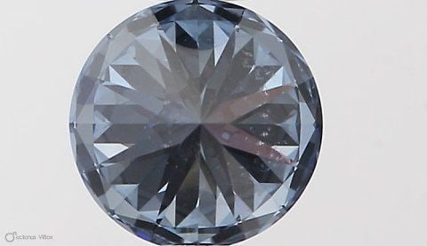 Loose Diamond - ROUND 0.56ct Fancy Vivid Blue VVS1 (1 of 1)