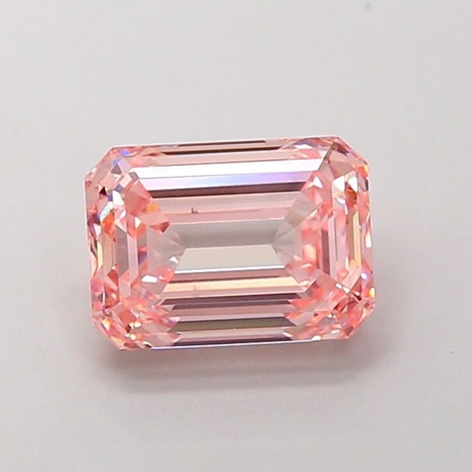 Loose Diamond - EMERALD 3.03ct Fancy Intense Pink VS1: Loose Diamond - EMERALD 3.03ct Fancy Intense Pink VS1 Source: This is a real non-mined Diamond that has been grown in a lab Shape: EMERALD Carats: 3.03 Color: Fancy Intense Pink Certification: IGI Vid