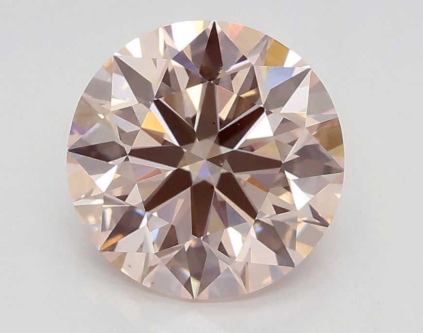 Loose Diamond - ROUND 1.81ct Fancy Light Pink VS1: Loose Diamond - ROUND 1.81ct Fancy Light Pink VS1 Source: This is a real non-mined Diamond that has been grown in a lab Shape: ROUND Carats: 1.81 Color: Fancy Light Pink Certification: IGI Video: