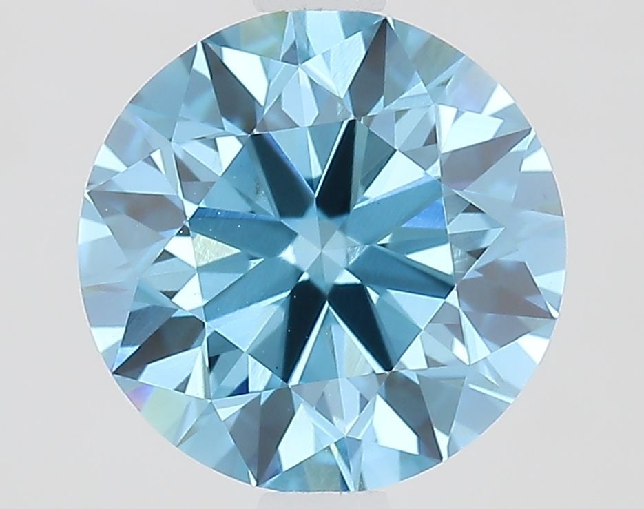 Ideal Loose Diamond - ROUND 1.83ct Fancy Vivid Blue VS1: Ideal Loose Diamond - ROUND 1.83ct Fancy Vivid Blue VS1 Source: This is a real non-mined Diamond that has been grown in a lab Shape: ROUND Carats: 1.83 Color: Fancy Vivid Blue Certification: IGI Video