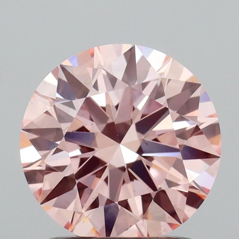 Ideal Loose Diamond - ROUND 1.5ct Fancy Intense Pink VS2: Ideal Loose Diamond - ROUND 1.5ct Fancy Intense Pink VS2 Source: This is a real non-mined Diamond that has been grown in a lab Shape: ROUND Carats: 1.5 Color: Fancy Intense Pink Certification: IGI Vid