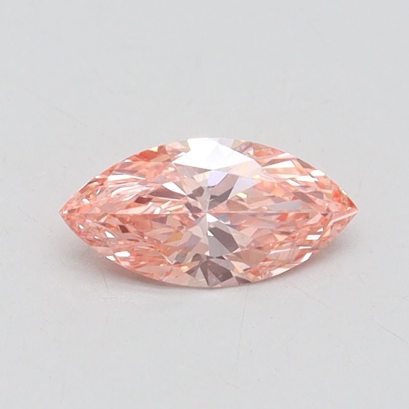 Loose Diamond - MARQUISE 0.5ct Fancy Intense Pink VS1: Loose Diamond - MARQUISE 0.5ct Fancy Intense Pink VS1 Source: This is a real non-mined Diamond that has been grown in a lab Shape: MARQUISE Carats: 0.5 Color: Fancy Intense Pink Certification: IGI Vid