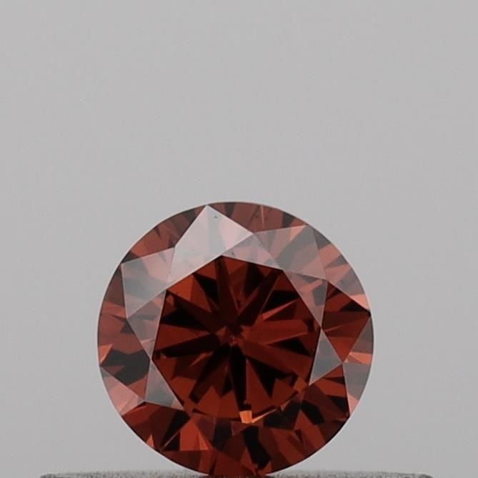 Loose Diamond - ROUND 0.26ct Fancy Deep Orange VS2: Loose Diamond - ROUND 0.26ct Fancy Deep Orange VS2 Source: This is a real non-mined Diamond that has been grown in a lab Shape: ROUND Carats: 0.26 Color: Fancy Deep Orange Certification: IGI Video: