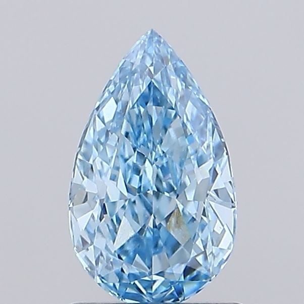 Loose Diamond - PEAR 1.04ct Fancy Vivid Blue VS1: Loose Diamond - PEAR 1.04ct Fancy Vivid Blue VS1 Source: This is a real non-mined Diamond that has been grown in a lab Shape: PEAR Carats: 1.04 Color: Fancy Vivid Blue Certification: IGI Video: