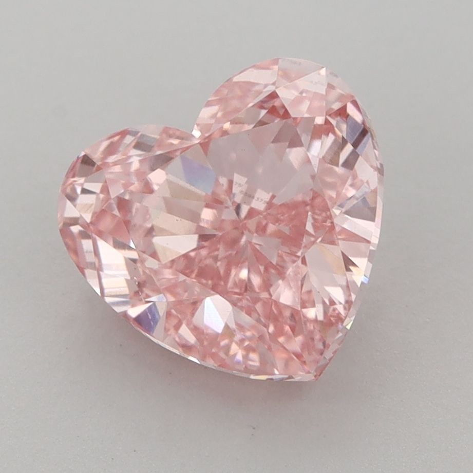 Loose Diamond - HEART 3.01ct Fancy Vivid Pink VS1: Loose Diamond - HEART 3.01ct Fancy Vivid Pink VS1 Source: This is a real non-mined Diamond that has been grown in a lab Shape: HEART Carats: 3.01 Color: Fancy Vivid Pink Certification: IGI Video: