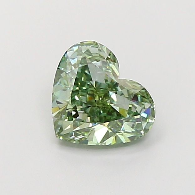 Loose Diamond - HEART 2.03ct Fancy Vivid Green VS1: Loose Diamond - HEART 2.03ct Fancy Vivid Green VS1 Source: This is a real non-mined Diamond that has been grown in a lab Shape: HEART Carats: 2.03 Color: Fancy Vivid Green Certification: IGI Video: