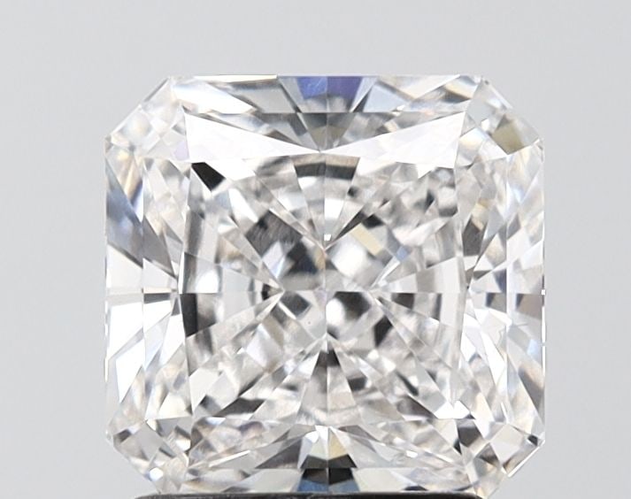 Loose Diamond - SQUARE RADIANT 2.01ct E VVS2: Loose Diamond - SQUARE RADIANT 2.01ct E VVS2 Source: This is a real non-mined Diamond that has been grown in a lab Shape: SQUARE RADIANT Carats: 2.01 Color: E Clarity: VVS2 Certification: IGI Video: