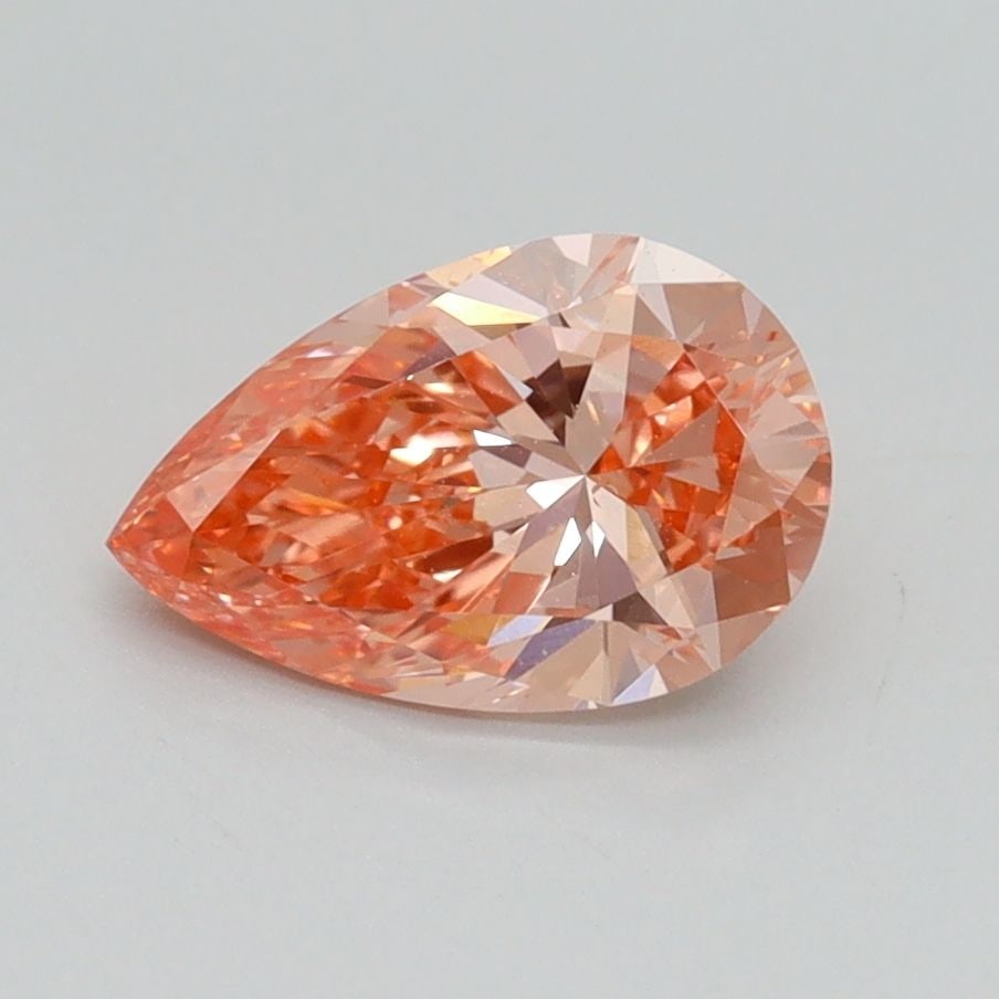 Loose Diamond - PEAR 1.07ct Fancy Vivid Pink VS2: Loose Diamond - PEAR 1.07ct Fancy Vivid Pink VS2 Source: This is a real non-mined Diamond that has been grown in a lab Shape: PEAR Carats: 1.07 Color: Fancy Vivid Pink Certification: IGI Video:
