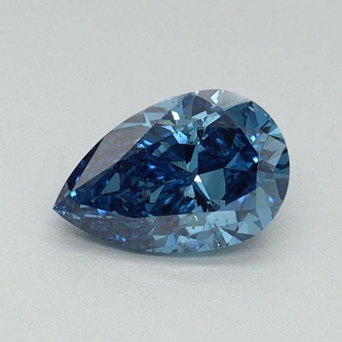 Loose Diamond - PEAR 0.52ct Fancy Vivid Blue SI1: Loose Diamond - PEAR 0.52ct Fancy Vivid Blue SI1 Source: This is a real non-mined Diamond that has been grown in a lab Shape: PEAR Carats: 0.52 Color: Fancy Vivid Blue Certification: IGI Video: