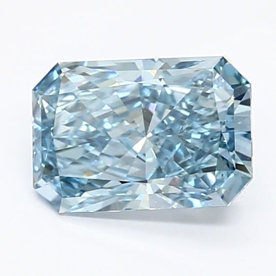 Loose Diamond - RADIANT 1.0ct Fancy Vivid Blue VS1: Loose Diamond - RADIANT 1.0ct Fancy Vivid Blue VS1 Source: This is a real non-mined Diamond that has been grown in a lab Shape: RADIANT Carats: 1.0 Color: Fancy Vivid Blue Certification: IGI Video: