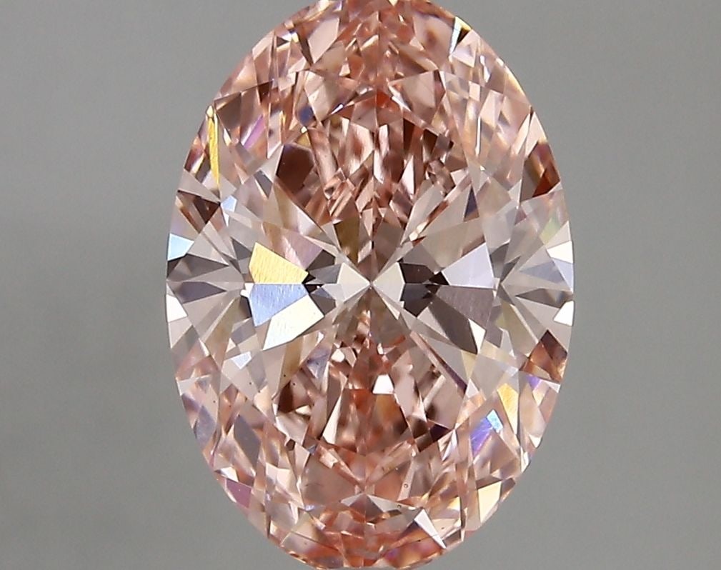 Loose Diamond - OVAL 3.0ct Fancy Vivid Pink VS1: Loose Diamond - OVAL 3.0ct Fancy Vivid Pink VS1 Source: This is a real non-mined Diamond that has been grown in a lab Shape: OVAL Carats: 3.0 Color: Fancy Vivid Pink Certification: IGI Video: