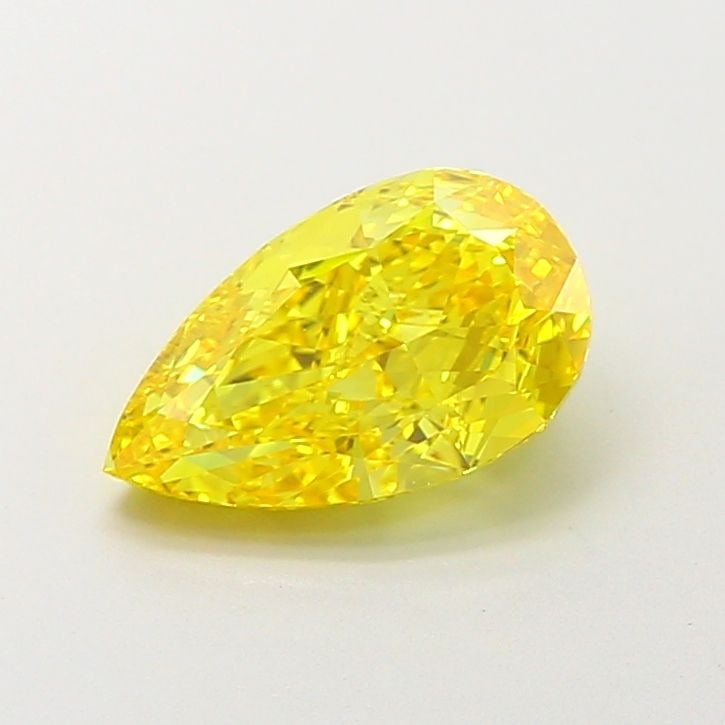 Loose Diamond - PEAR 1.84ct Fancy Vivid Yellow VVS1: Loose Diamond - PEAR 1.84ct Fancy Vivid Yellow VVS1 Source: This is a real non-mined Diamond that has been grown in a lab Shape: PEAR Carats: 1.84 Color: Fancy Vivid Yellow Certification: IGI Video: