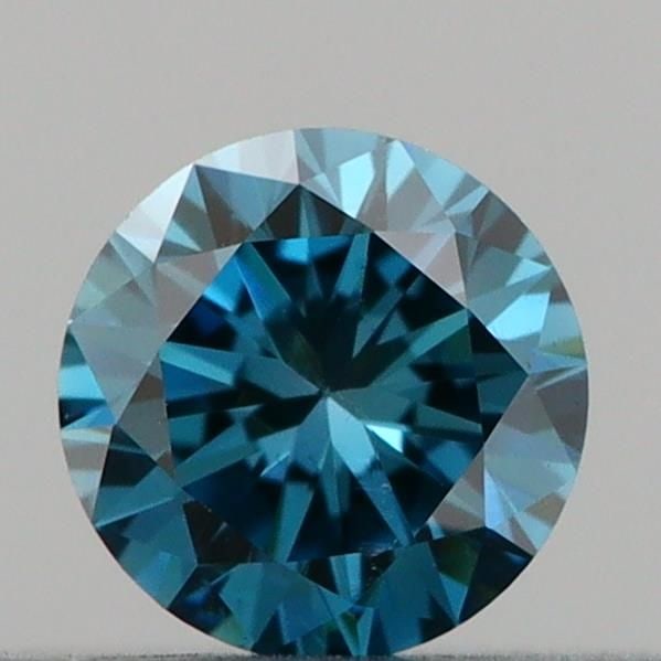 Loose Diamond - ROUND 0.18ct Fancy Vivid Blue SI1: Loose Diamond - ROUND 0.18ct Fancy Vivid Blue SI1 Source: This is a real non-mined Diamond that has been grown in a lab Shape: ROUND Carats: 0.18 Color: Fancy Vivid Blue Certification: IGI Video: