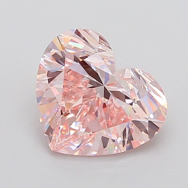 Loose Diamond - HEART 3.67ct Fancy Intense Pink VS1: Loose Diamond - HEART 3.67ct Fancy Intense Pink VS1 Source: This is a real non-mined Diamond that has been grown in a lab Shape: HEART Carats: 3.67 Color: Fancy Intense Pink Certification: IGI Video: